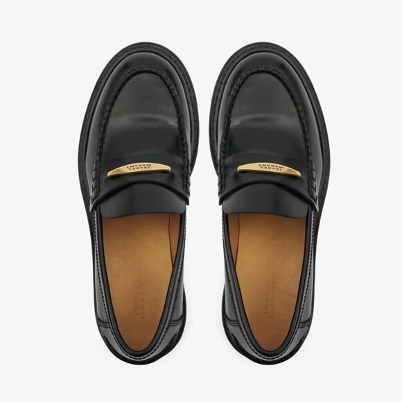 Isabel Marant Frezza Chunky Loafers Black Size 40 New in Box - Picture 1 of 8